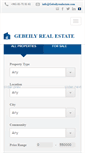 Mobile Screenshot of gebeilyrealestate.com